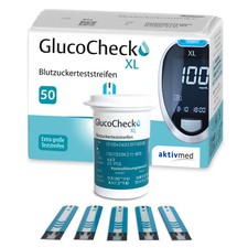 GlucoCheck XL Blutzuckerteststreifen zur Diabetes-Selbstkontrolle günstig kaufen