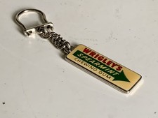 Vintage Wrigley’s Spearmint Kaugummi emailliert Schlüsselanhänger key chain
