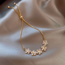 750 Gelbgold Armband 18 Karat Bracelet 25,5cm x 1,5mm - 10mm 8,35g Gold PL