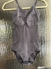 SCHLANKSTÜTZ Spaghettiträger-Body (HSE24), Gr. XXXL, anthrazit, Spitze ´