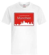  T-Shirt Fussballhauptstadt Bayern Ultras  Fussball  Trikot Fan Shirt Fans 