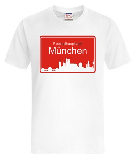 Shirt fussballhauptstadt - t-shirt,