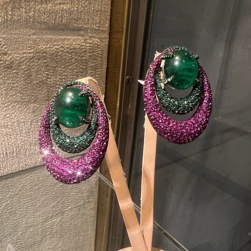 Ohrstecker paar oval - ohrstecker,