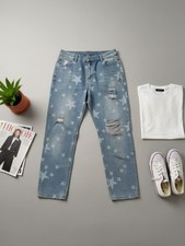 Jeanshose/Fetzenlook/neu/Stern