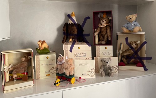 Steifftier sammlung repliken - 8,