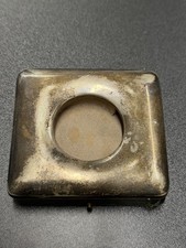 Taschenuhr Reiseetui Silber Antik Vintage England Uhrenetui