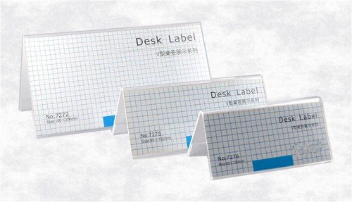 Tischnamensschild aus - 10, x