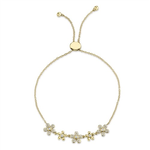 14k gelbgold boloarmband - gelbgold, damen