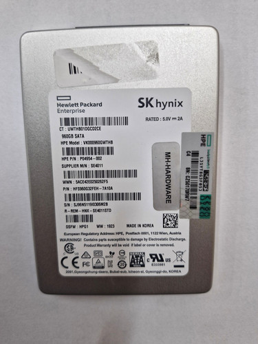 960gb ssd vk000960gwthb - hp,