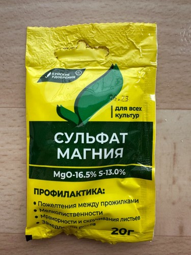 Magnesiumsulfat 20g/