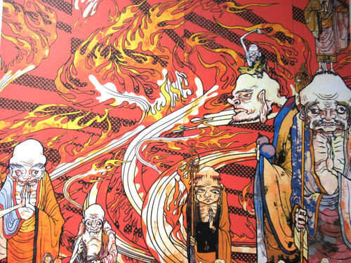 Murakami 500 arhats - t.murakami:, "500
