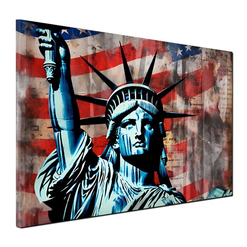 Freiheitsstatue pop art usa - freiheitsstatue,