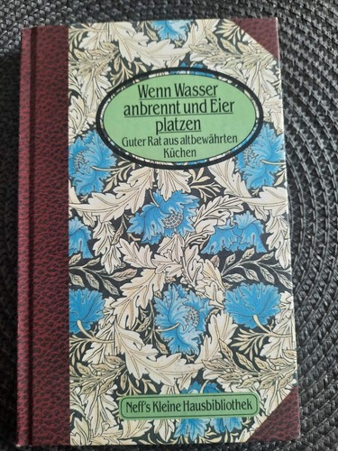 Wenn wasser anbrennt und - anbrennt,