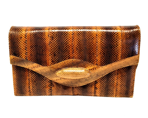 Schlangenleder handtasche - schlangenleder,