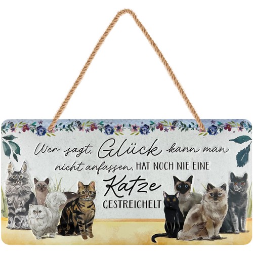 Retro blechschild katzen - retro,