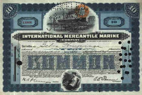 Titanic imm mercantile marine - titanic,