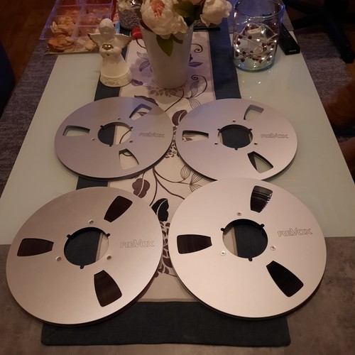 Revox alu nab tonbandspulen - alu,