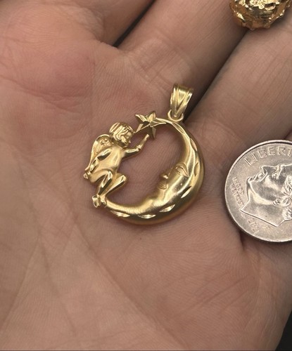 14k gelbgold cherub - gelbgold,