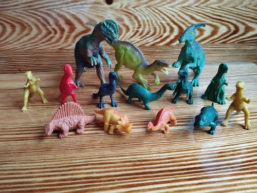 Dinosaurier figuren set - figuren, 13tlg