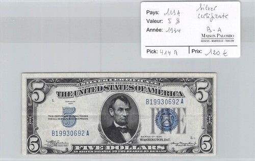 Usa dollars 1934 - usa,