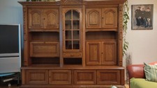Wohnzimmerschrank eiche massiv - wohnzimmerschrank,