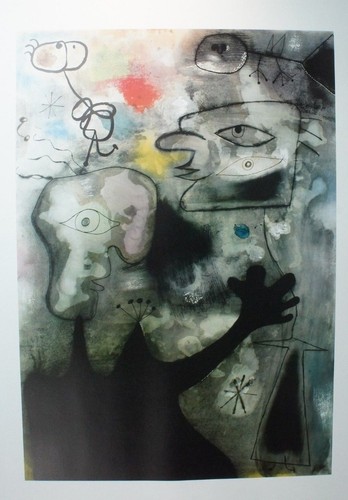 Joan miro women bird and - and, star