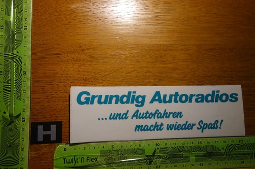 Alter aufkleber hifi auto - alter,