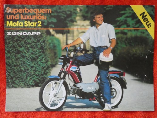 Zündapp prospekt mofa star - zÜndapp,