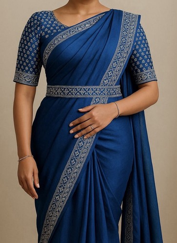 Ready made saree - ready,