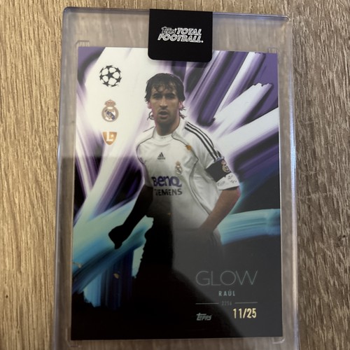 Raúl real madrid - topps, total