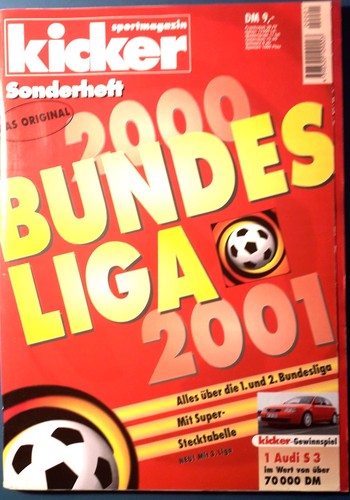 Zeitschrift kicker - -,