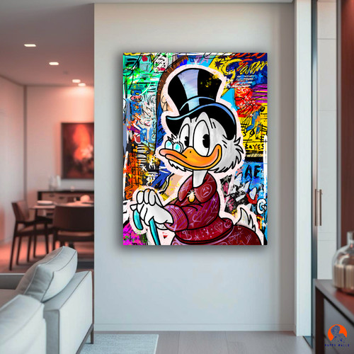 Farbenfrohe pop art leinwand - pop,