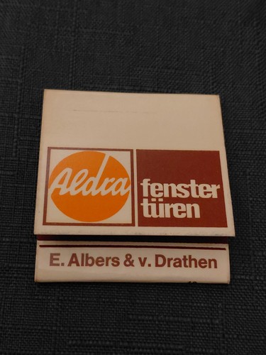 Streichholzheftchen albers - streichholzheftchen,, e.albers