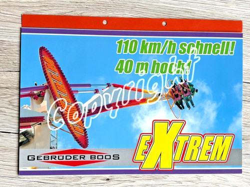 Werbeprospekt karussell extrem - werbeprospekt,