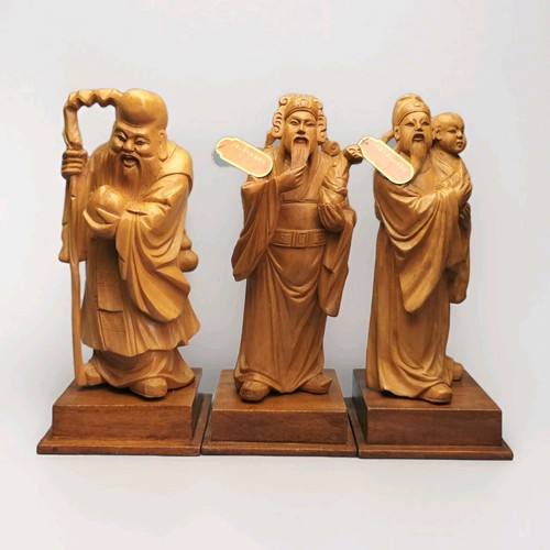 China 3er set geschnitzte - vr,