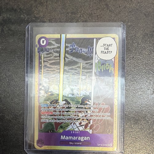 One piece card - piece,
