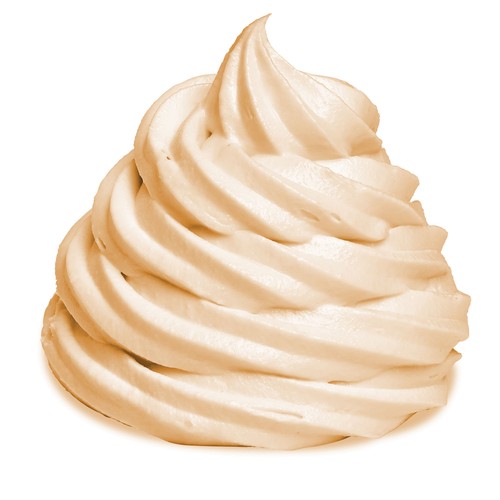 Natur frozen joghurt pulver - frozen,