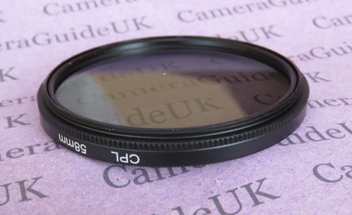 Cpl 58mm polfilter für - cpl,