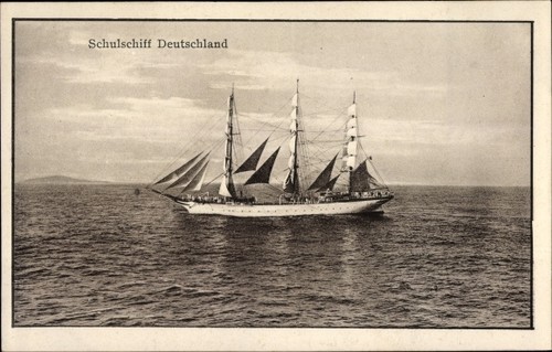 Schulschiff deutschland - ak,