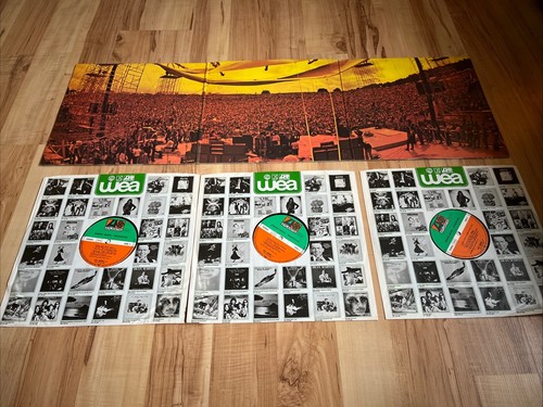 3lp vinyl album - vinyl, woodstock