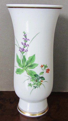 Blumenvase meissen mit - blumenvase,