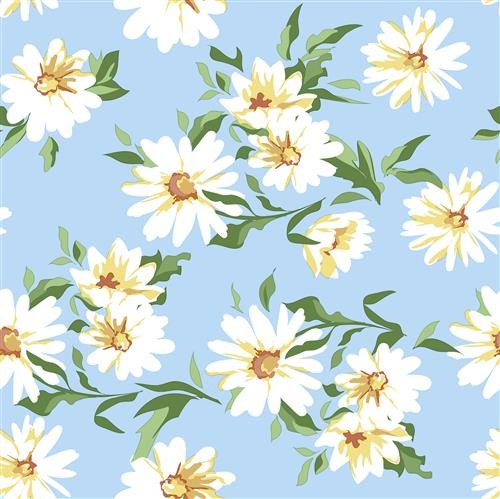 Servietten daisies gemalte - daisies,