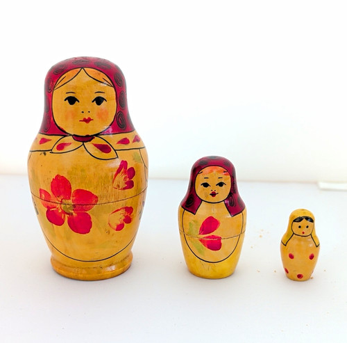 Matroschka holz steckpuppen - matroschka,