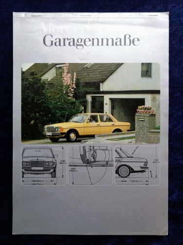 Mercedes garagenmaße - mercedes,