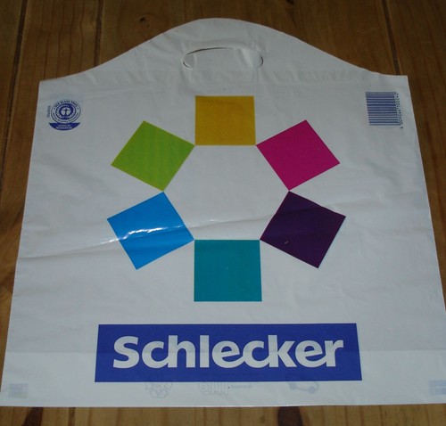 Plastiktüte schlecker - plastiktüte,