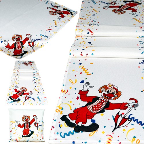 Fasching tischdecke - fasching,