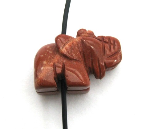 Elefant von oben - , gebohrt