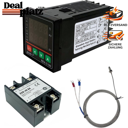 Temperaturregler rex c100 pid - temperaturregler,