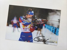 Orig biathlon autogramm - orig.,