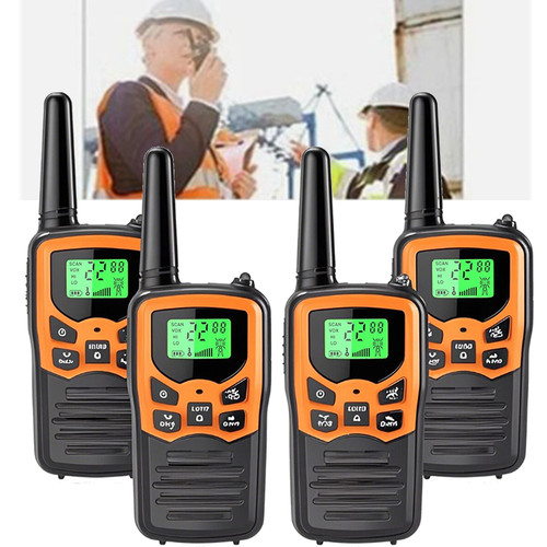 Walkie talkie uhf - 4x,